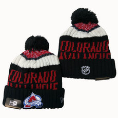 Colorado Avalanche NHL Knit Beanie Hats YD 1