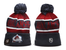 Colorado Avalanche NHL Knit Beanie Hats YP 1.2