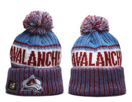 Colorado Avalanche NHL Knit Beanie Hats YP