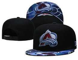 Colorado Avalanche NHL Snapbacks Hats LH 001