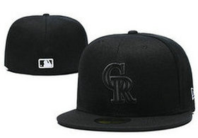 Colorado Rockies MLB Fitted hats LX 4