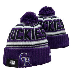 Colorado Rockies MLB Knit Beanie Hats YD 2