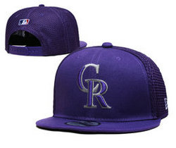 Colorado Rockies MLB Snapbacks Hats TX 001