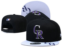 Colorado Rockies MLB Snapbacks Hats TX 003