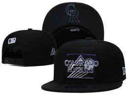 Colorado Rockies MLB Snapbacks Hats YD 001