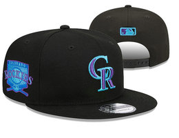 Colorado Rockies MLB Snapbacks Hats YD 002