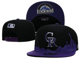 Colorado Rockies MLB Snapbacks Hats YS 001