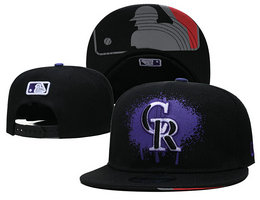 Colorado Rockies MLB Snapbacks Hats YS 002