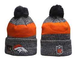Denver Broncos NFL Knit Beanie Hats YP 5