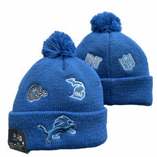 Detroit Lions NFL Knit Beanie Hats YD 3