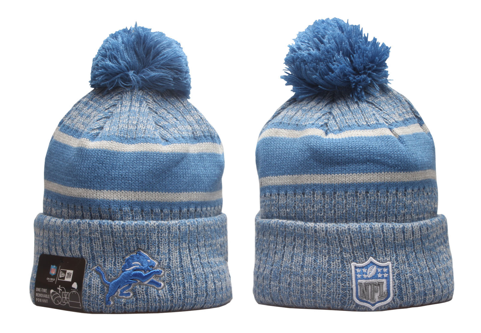Detroit Lions NFL Knit Beanie Hats YP 5