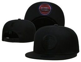 Detroit Pistons NBA Snapbacks Hats TX 001