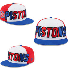 Detroit Pistons NBA Snapbacks Hats TX 03