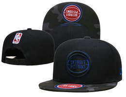 Detroit Pistons NBA Snapbacks Hats YS 001