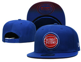 Detroit Pistons NBA Snapbacks Hats YS 003