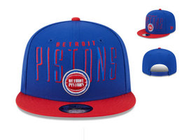 Detroit Pistons NBA Snapbacks Hats YS 01