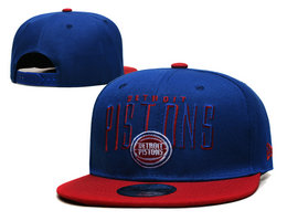 Detroit Pistons NBA Snapbacks Hats YS 02