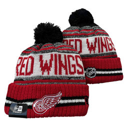 Detroit Red Wings NHL Knit Beanie Hats YD