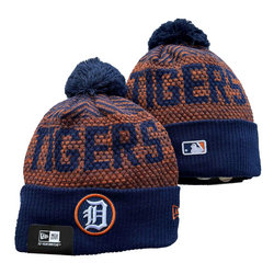 DetroitTigers MLB Knit Beanie Hats YD 3