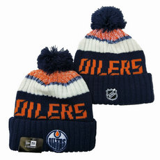 Edmonton Oilers NHL Knit Beanie Hats YD 1