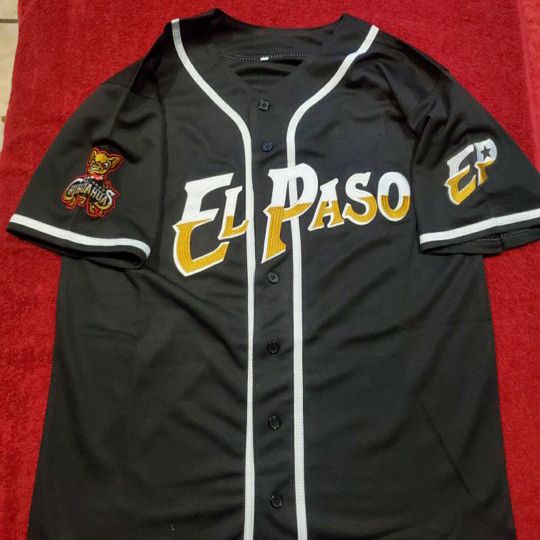 El Paso Chihuahas Black Jersey
