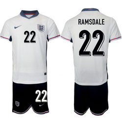 England 2024-25 #22 RAMSDALE home Soccer Jersey