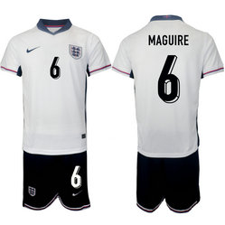 England 2024-25 #6 MAGUIRE home Soccer Jersey