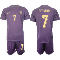 England 2024-25 #7 BECKHAM Away Soccer Jersey