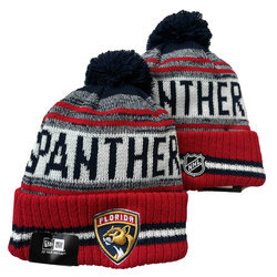 Florida Panthers NHL Knit Beanie Hats YD 01