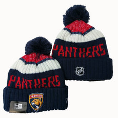 Florida Panthers NHL Knit Beanie Hats YD 1