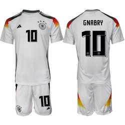 Germany 2024-25 #10 GNABRY Home Soccer Jersey