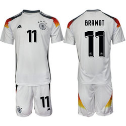 Germany 2024-25 #11 BRANDT Home Soccer Jersey