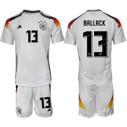 Germany 2024-25 #13 BALLACK Home Soccer Jersey