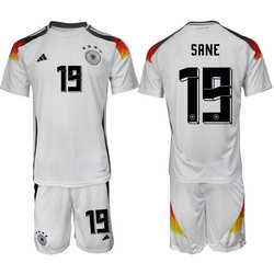 Germany 2024-25 #19 SANE Home Soccer Jersey