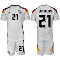 Germany 2024-25 #21 GUNDOGAN Home Soccer Jersey