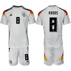Germany 2024-25 #8 KROOS Home Soccer Jersey