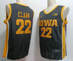 Iowa Hawkeyes #22 Caitlin Clark Black 2024 Authentic stitched Basketball jersey