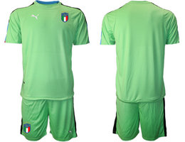 Italy Blank Green 2022 World Cup National Soccer Jerseys