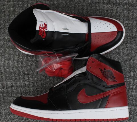 Jordan 1(I) Air Red Black White Basketball shoes size 40-47