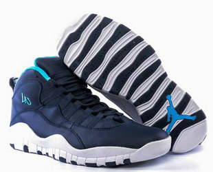 Jordan 10(X) Authentic basketball shoes Blue 41~47 160728