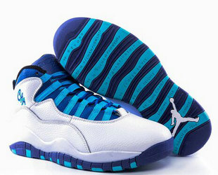 Jordan 10(X) Authentic basketball shoes White 41~47 160728