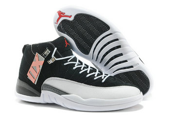 Jordan 12(XII) Black white authentic Air shoes 41-47 1