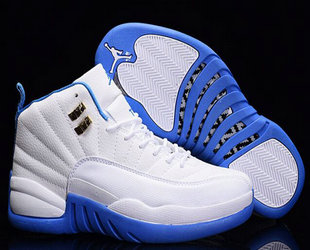 Jordan 14(XIV) Authentic basketball shoes White 41~47 Blue 160728 2