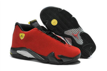 Jordan 14(XIV) Red authentic Air shoes 41-47 2