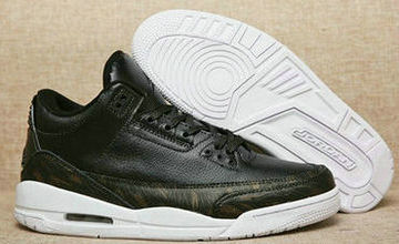 Jordan 3(III) Air Black Camo Gold Medal Basketball shoes AAA size 40-46