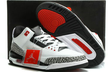 Jordan 3(III) Air Black White Basketball shoes size 41-47