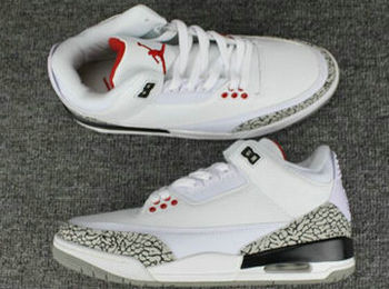 Jordan 3(III) Air Retro White Basketball shoes size 40-47