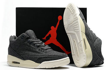 Jordan 3(III) Air fleece Basketball shoes AAA size 40-47