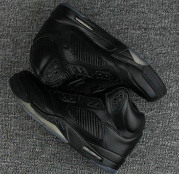 Jordan 5(V) Air Premium Pinnacle Black Basketball shoes size 41-47