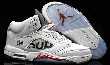 Jordan 5(V) Air SUP White Basketball shoes size 41-47